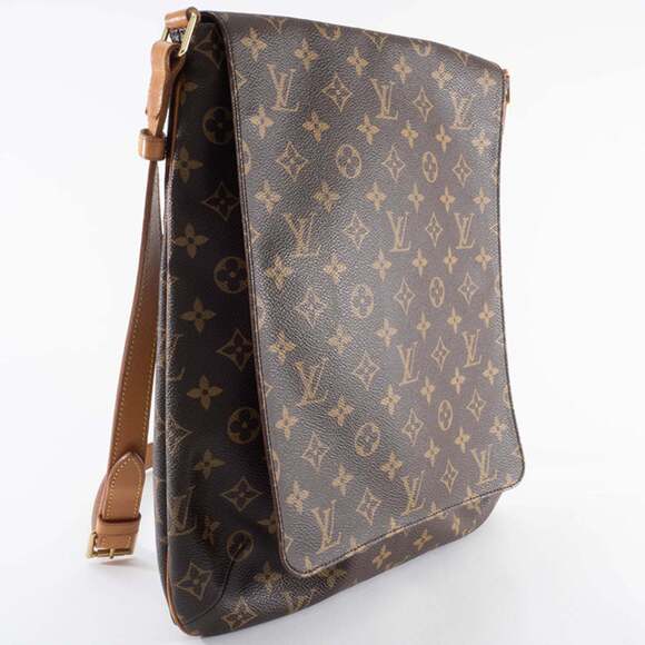 LOUIS VUITTON Brown Monogram Canvas Shoulder Bag - Picture 7 of 16